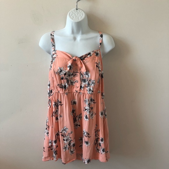 torrid Tops - Torrid Pink Floral Babydoll Cami - Size 1 -NWT